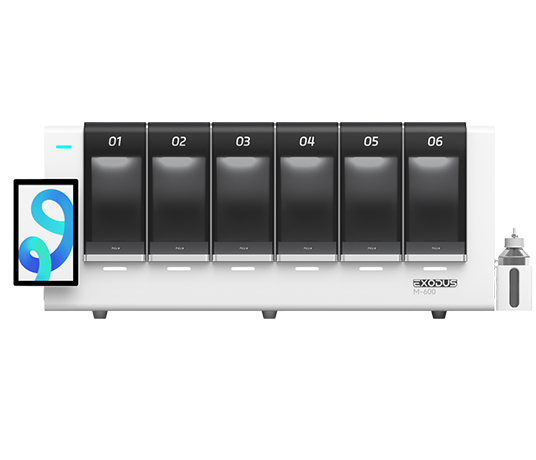 多通道纳米粒子复合纯化系统